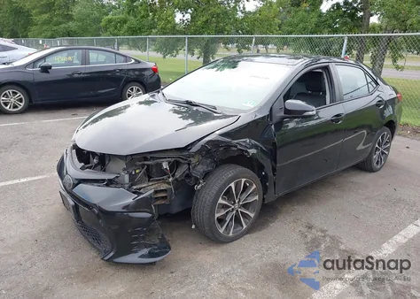 2018 Toyota Corolla Se from USA, damaged, VIN 2T1BURHE8JC066501